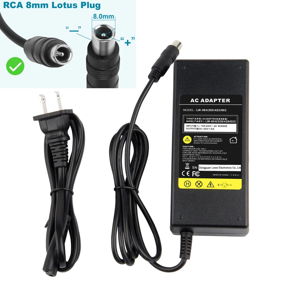 Electric Scooter Battery Charger For Xiaomi Mi M365/Pro US Adapter Es1 2 3 4 P