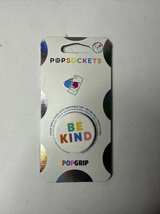 PopSocket PopGrip Soporte Plegable Universal Teléfono Tableta Soporte Sé Amable Nuevo - Imagen 1 de 2