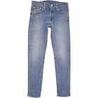 Levi's 512 hommes jeans extensibles minces effilés bleus W30 L29 (83226)