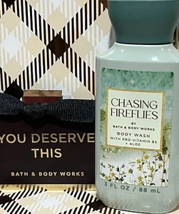 Bath & Body Works Travel Shower Gel Wash Aloe Vitamin B5 CHASING FIREFLIES - Picture 1 of 2