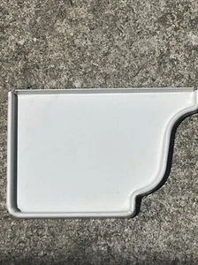 Amerimax 27005 K-Style Tappo terminale grondaia sinistro 5" alluminio bianco SCATOLA DA 50 USA - Foto 1 di 5