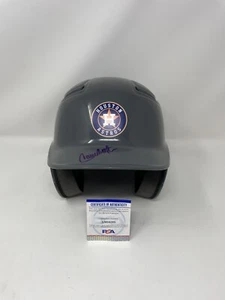 CARLOS BELTRAN SIGNED AUTOGRAPH FULL SIZE HOUSTON ASTROS HELMET PSA/DNA COA RARE - Picture 1 of 7