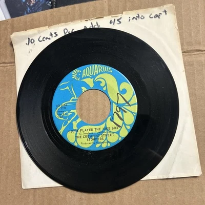 The crescent Street stompers Judy played the Juke box/wasting time Aquarius 45 - Image 1 of 4