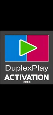 DuplexPlay - Duplex Play Abonnement ACTIVATION OU PROLONGATION 12 MOIS / 1 AN - Image 1 of 2