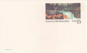 POSTCARD Unused 15 Cent America The Beautiful Postcards USPS 1989 LOT OF THREE - Picture 1 of 1