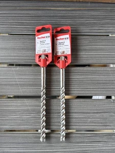 Fischer 549922 - SDS Plus Quattric II  Drill Bits 10mm - 100mm - 165mm 2 Pack - Picture 1 of 3