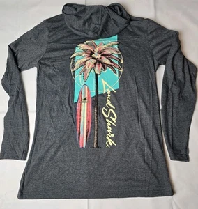 Jimmy Buffet Land Shark Camiseta Sudadera con Capucha Margaritaville 2XL Gris Ligero - Imagen 1 de 5