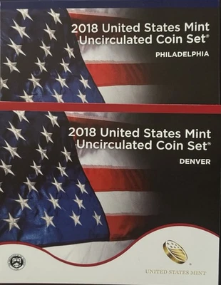 2018 U.S. Mint Uncirculated Coin Set P&D OGP - Image 1 of 2