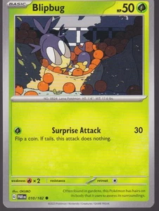 Blipbug Common SV04 Paradox Rift 010/182 Pokémon Trading Card TCG - Picture 1 of 2