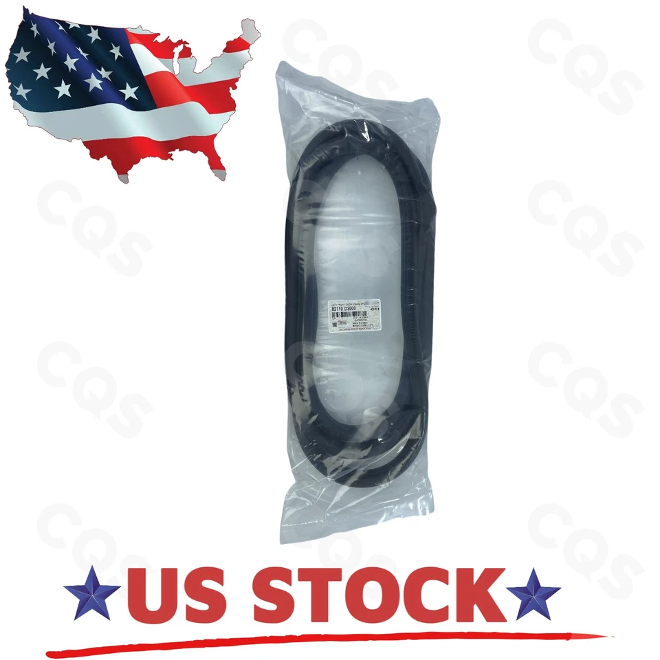 US 82110-D3000 Front Door Body Side Weatherstrip LH for Hyundai Tucson 2015-21 - Изображение 1 из 4