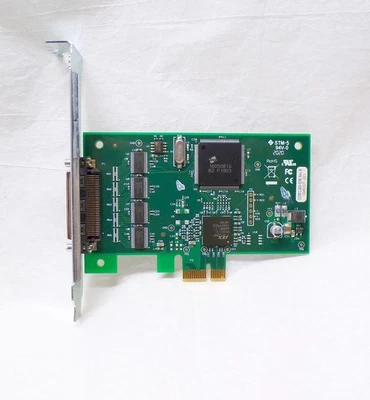 DIGI Neo 8P PCI-E Full Height Serial Adapter Card 50001341-03 With DB25M Cable - Image 1 of 4