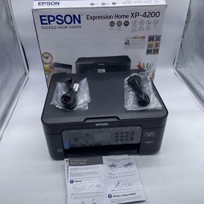 Epson Expression Home XP-4200 All In One Scan Copy Color Printer - Image 1 of 4