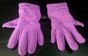 Head Kids Thermal Snow Gloves Youth Size S Small Pink Magenta Black Clasp VGUC - Picture 1 of 6