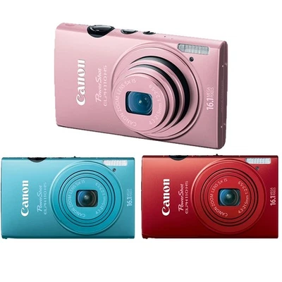 Canon IXUS 125/ IXY 220F/ ELPH 110HS Compact/Mirrorless Digital Cameras - Image 1 of 4