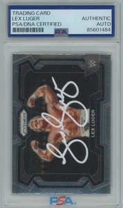 Lex Luger 2024 Panini Prizm WWF PSA/DNA Signed Auto Autographed - Picture 1 of 1