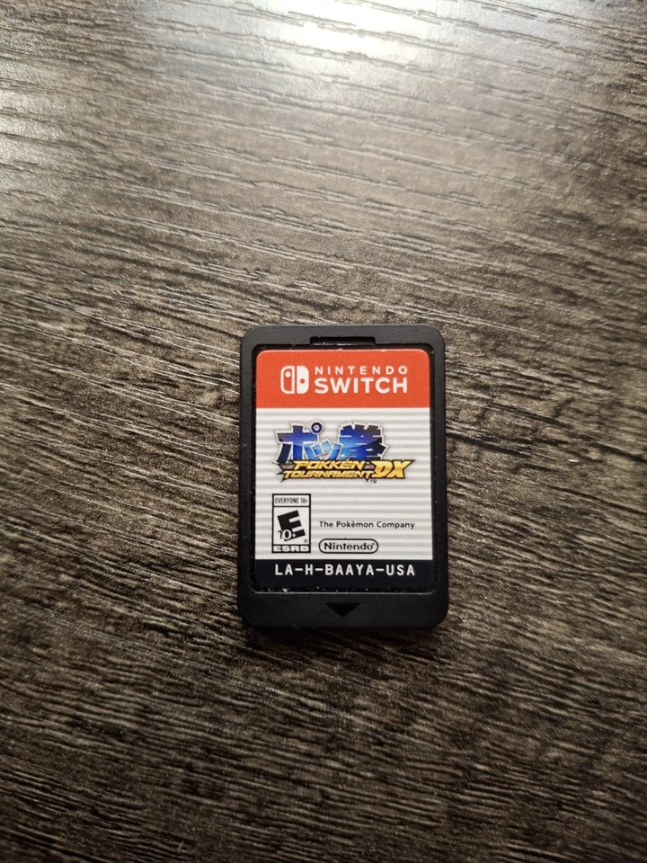 Cartucho de juego Pokken Tournament DX Nintendo Switch con estuche reemplazado Foto 1 de 4