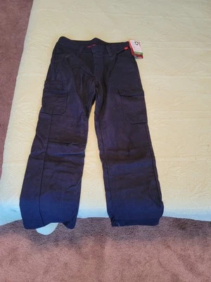 Bulwark Women 12x32 Navy Lightweight FR Lightweight Cargo Pant W/ Insect Sheild - Image 1 of 4