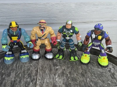 Vintage Fisher Price Mattel Rescue Heroes Various Lot of 4–2001-2003 - Image 1 of 4