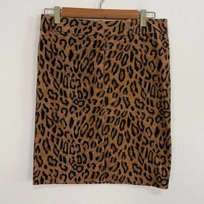 Minifalda lápiz vintage de pana con estampado de guepardo de leopardo Bebe para mujer Y2K talla 2 Foto 1 de 4