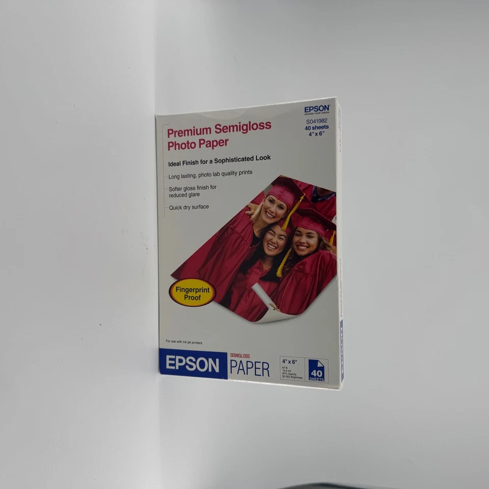 Epson Premium Semi Gloss Photo Paper 4"x6" 40 - Image 1 of 2