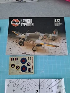airfix 61027-0 hawker typhoon series 1 model plane kit 1:72 - Picture 1 of 3