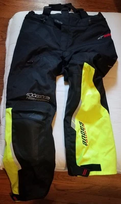 Alpinestars Andes V3 Drystar Textile Pants, Black/Yellow - Image 1 of 4