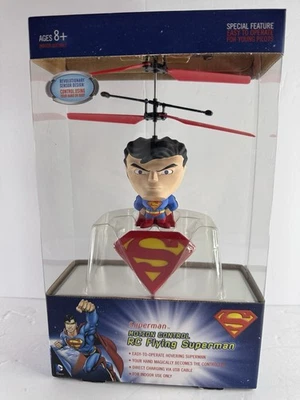 DC Comics Superman Motion Control RC Flying Toy Indoor Easy To Operate Ages 8+ - Image 1 of 2