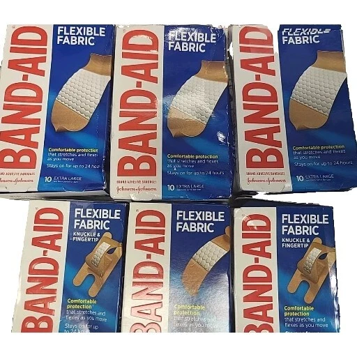 Paquete de 6 - Vendajes de tela flexibles BAND-AID surtidos LEER  Foto 1 de 1
