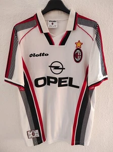 AC MILAN 1997-1998 away Opel camiseta shirt trikot maillot maglia XL - Picture 1 of 6