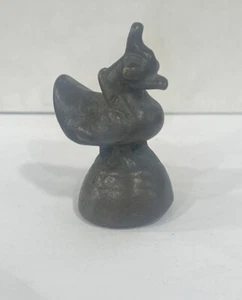 Vintage Asia Opium Weight Bird Duck Rooster Bronze China Antique 10.6 OZ - Picture 1 of 8