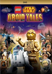 LEGO Star Wars Droid Tales 5 Episodes on DVD and Trading Card Set C3PO and R2D2 - Imagen 1 de 1