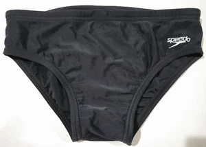 Traje de baño corto Speedo PowerFLEX ecológico sólido negro liso talla 30 - Imagen 1 de 5