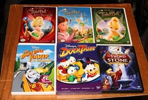 DISNEY DVD CLASSICS OF 6 MOVIES: ALL HAVE BEEN INSPECTED - Picture 1 of 1