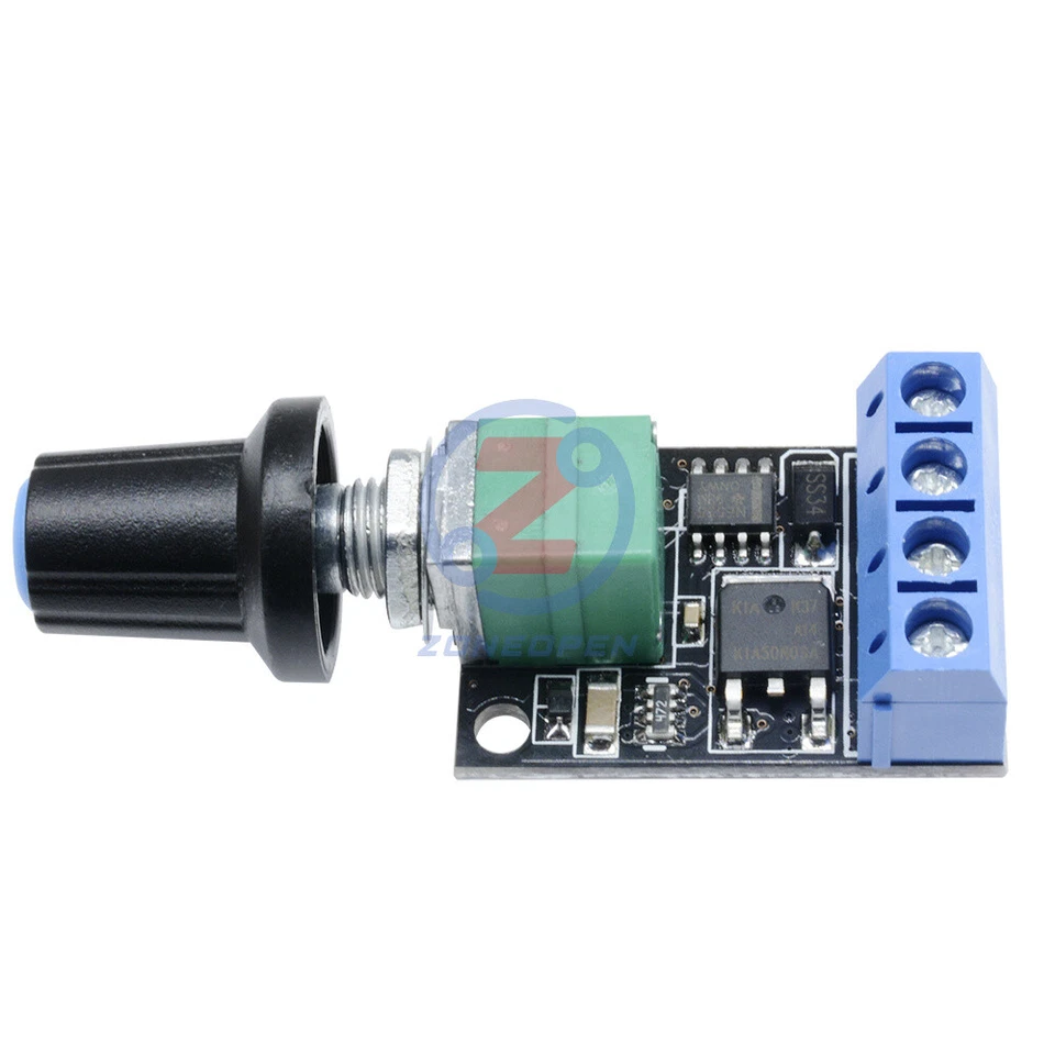 5V~15V 3A Mini PWM DC Motor Speed Regulation Controller Switch LED Dimmer - Bild 1 von 4