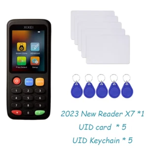 New Rfid Smart Card Reader X7 125Khz Badge Copier 13.56Mhz Nfc Decoder Duplicato - Picture 1 of 11