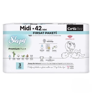 Sleepy PREMIUM Nappies Newborn Size 4 (7-16 kg) 3 Pack 246 pcs BULK HUGE SAVINGS - Picture 1 of 1