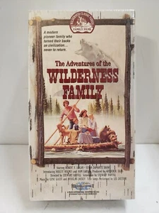 BRAND NEW ADVENTURES OF THE WILDERNESS FAMILY + WILDERNESS FAMILY PART 2 VHS - Imagen 1 de 4