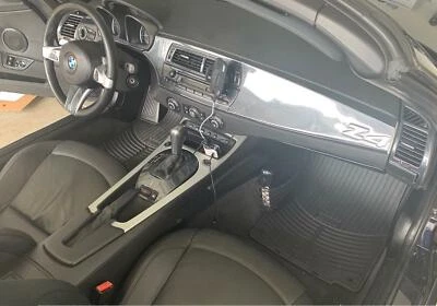 INTERIOR CARBON FIBER DASH TRIM KIT SET FIT 2003 2004 2005 05 BMW Z4 e85 Z-4 Z 4 - Image 1 of 4