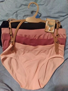 Icy Hot Lingerie Women's 4-Pack Seamless Bikini Underwear Multicolor Large New - Picture 1 of 4