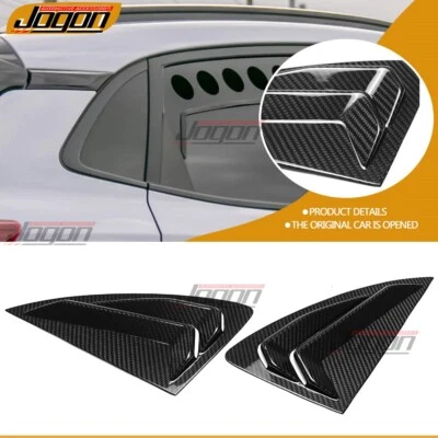 Cubierta de persiana de ventana de cuarto trasero de carbono seco para Hyundai Kona OS Kona N 2018-2023 Foto 1 de 4