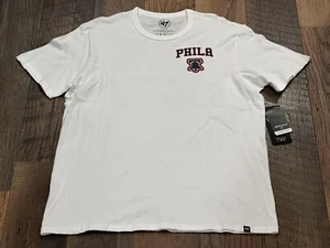 Philadelphia 76ers NBA Men's '47 City Edition Short Sleeve Shirt Size XL - NWT - Picture 1 of 7