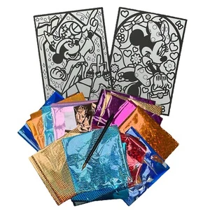 Disney Hologram Art Sticker Book Illustration DIY Japan (READ DESCRIPTION) - Picture 1 of 16