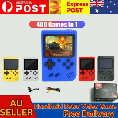Built-in 400 Classic Games Gameboy Handheld Retro Video Game Console Kids Gifts - image 1 of 4