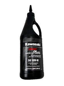 Kawasaki 80W-90 Gear Oil w/Limited Slip Additive 1qt 32oz Mule 4010/SX K61030