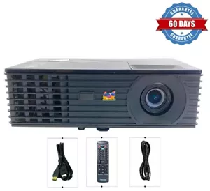 DLP Projector for Home Theater Games 1080p HD 3D Ready 3000 ANSI HDMI w/Bundle - Picture 1 of 9