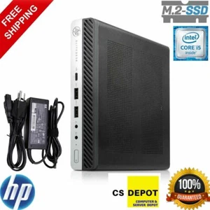 HP EliteDesk 600 G3 Mini | i5-6500T 2.5GHz | 16GB RAM | 512GB M2 SSD | WIFI l AC - Afbeelding 1 van 8