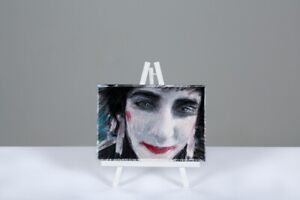 The heART project - A3 Robert Smith Print - "IT'S JUST THE WAY I SMILE" YOU SAID