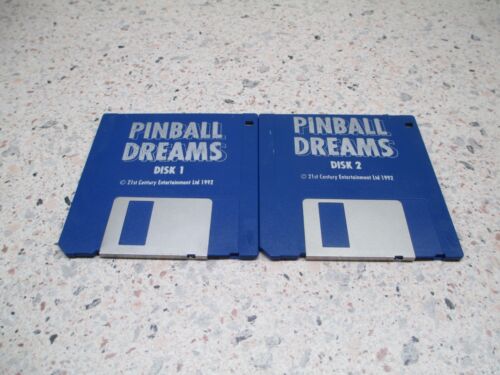 Commodore Amiga Game  PINBALL DREAMS  Disk Only No Instructions