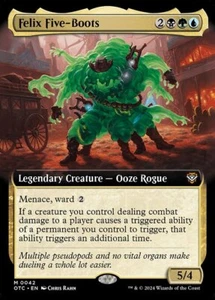 Felix Five-Boots Extended Art M Regular #42 | OTC OTJ: Commander | MTG - Picture 1 of 1