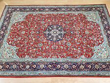 semi antique sarouk rug 100% wool in exellent condition 